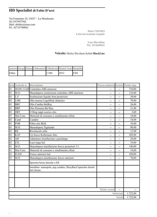 Harley-Davidson 1584 Blackline (2011 - 13) - FXS (5)