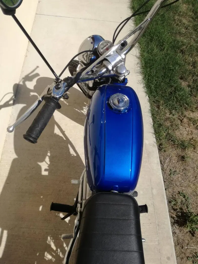 Moto Morini SCRAMBLER blu modello ZS (3)