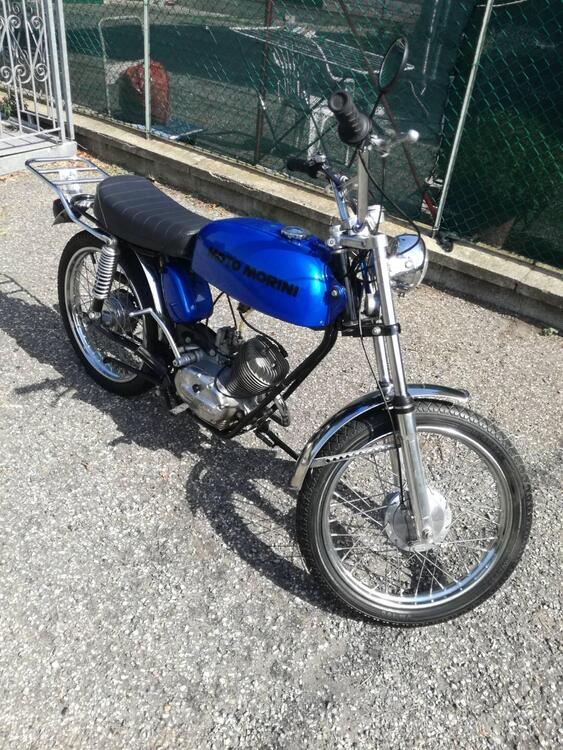 Moto Morini SCRAMBLER blu modello ZS (5)