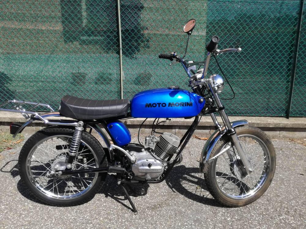 Moto Morini SCRAMBLER blu modello ZS