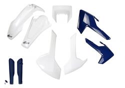 Kit plastiche completo UFO per Husqvarna Blu Bianc 