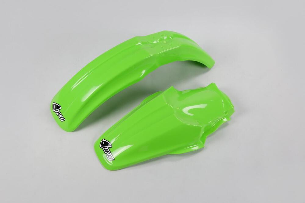 Kit parafanghi UFO per Kawasaki KX 85 2013 Verde U 