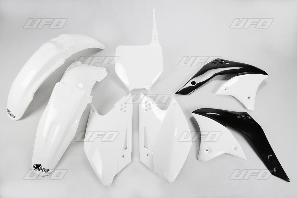 Kit plastiche moto UFO Kawasaki KXF 250 2006 Bianc 