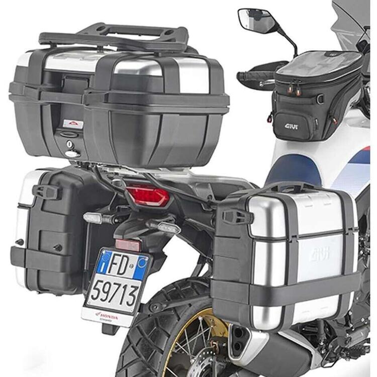 Portavaligie Laterale Givi per Honda XL750 Transal