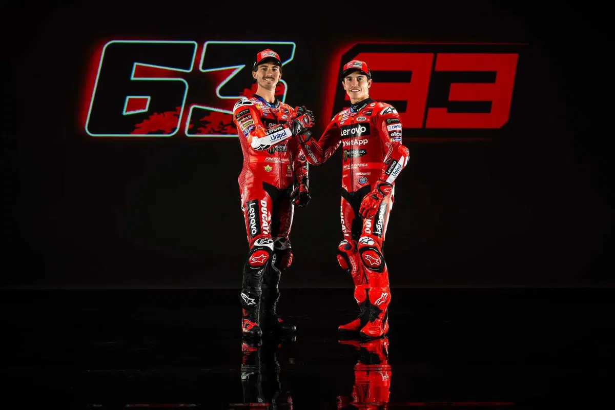 Presentazione Ducati MotoGP 2025: Pecco Bagnaia e Marc Marquez svelano la livrea! [VIDEO e GALLERY] - LIVE (4)