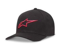 cappellino moto Alpinestars Ageless Curve nero ros