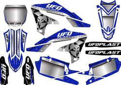 Kit grafica Ufo Stardust per Yamaha Blu UFO 