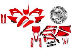 Kit plastiche+decals Ufo Tecna Honda Rosso UFO 