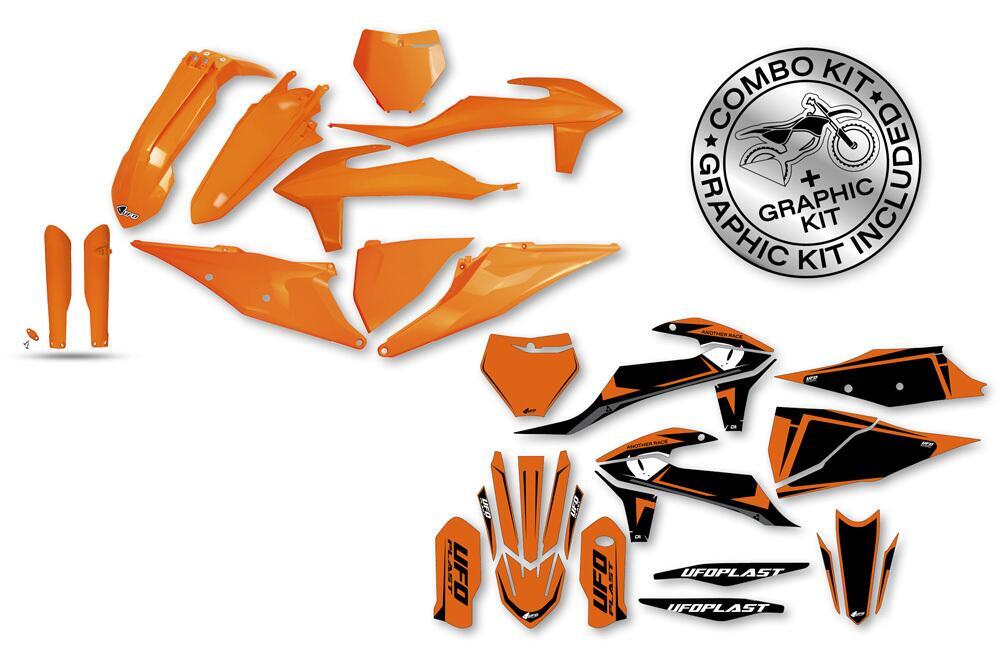 Kit plastiche+decals Ufo Apodis Ktm orange UFO 