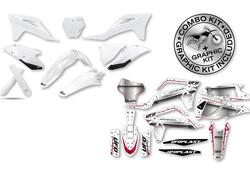 Kit plastiche+decals Ufo Stardust Gas Gas Bianco U 