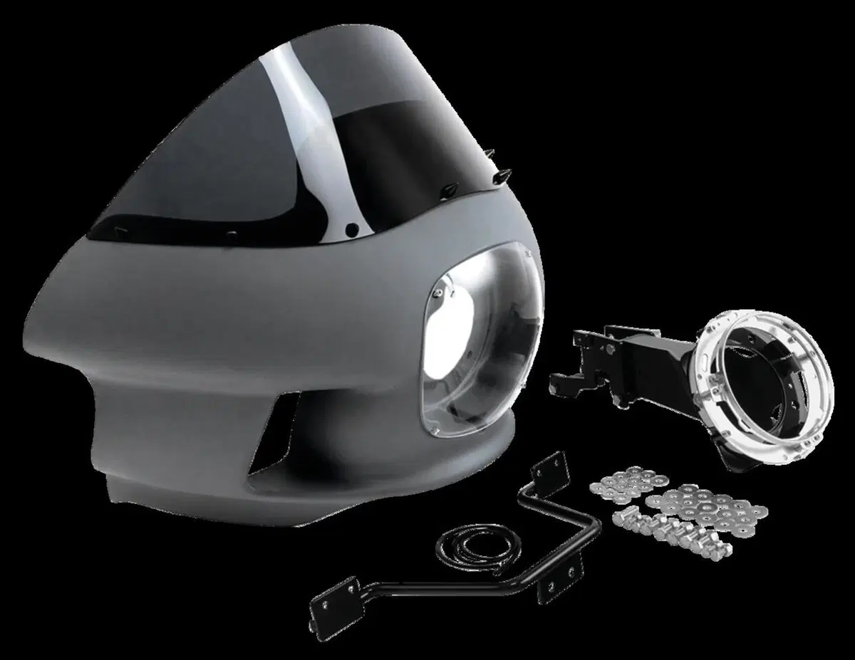 Carena stile FXR Police per Dyna dal 2006 al 2017 Zodiac