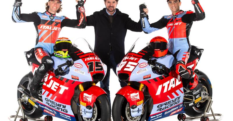 MotoGP 2025. Italjet nuovo title sponsor di Gresini in Moto2