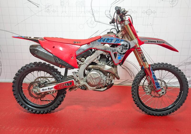 Dirt Bike Honda Crf 450 Targata No Reserve: 2012 Honda CRF450X