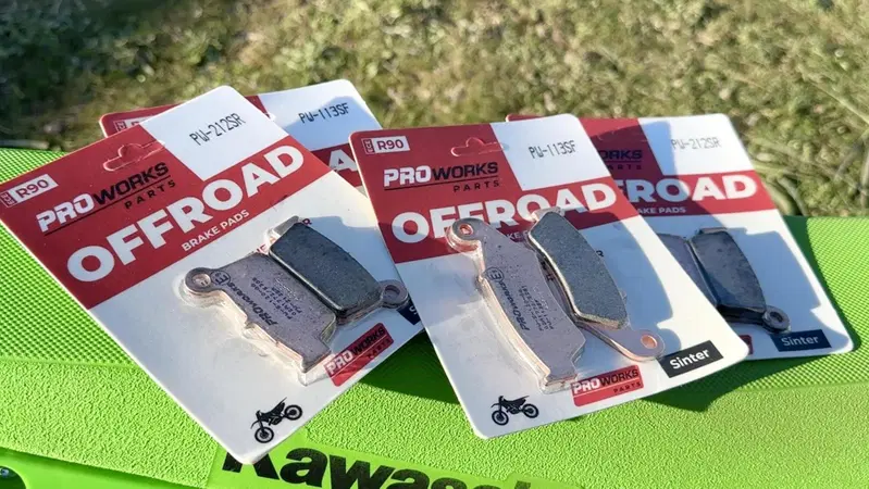 Pastiglie freno ProWorks off road sinterizzate: le abbiamo testate e messe a dura prova in Sardegna 