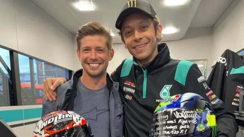 MotoGP 2025. Casey Stoner: "Tra Marc Marquez e Rossi quello che ha iniziato &egrave; Valentino"