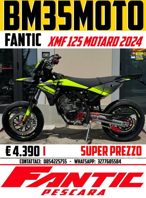 Fantic Motor XMF 125 Motard Performance 4T (2023 - 24)