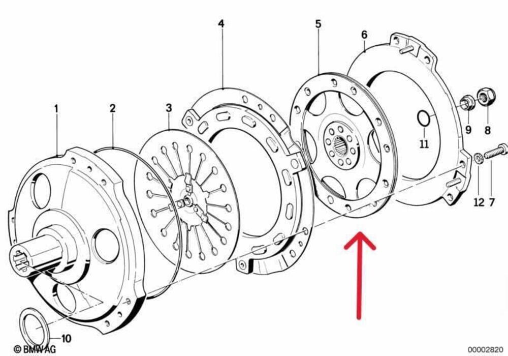 Disco della frizione BMW