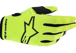 Guanti cross Alpinestars RADAR Giallo Fluo Nero