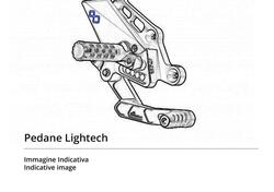 Coppia pedane regolabili Lightech FTRYA012W con po