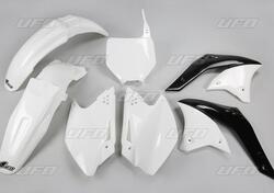 Kit plastiche moto UFO Kawasaki KXF 250 2007 Bianc 