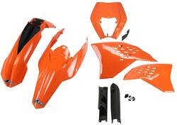 Kit plastiche completo UFO con portafaro per KTM E 