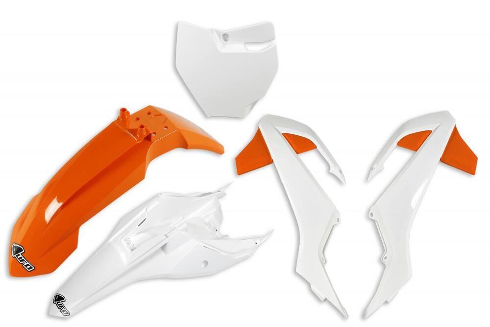 Kit plastiche UFO per Ktm SX 65 (2016-2023) Bianco 