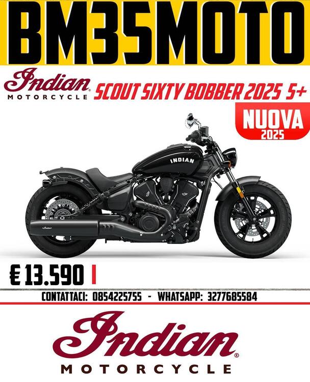 Indian Scout Sixty 999 Bobber (2025)