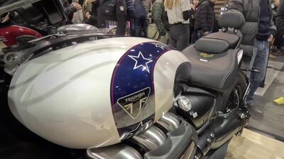 Triumph a MBE 2025: Le serie numerate Rocket 3 Evel Knievel e Bonneville Bobber TFC e... [VIDEO]