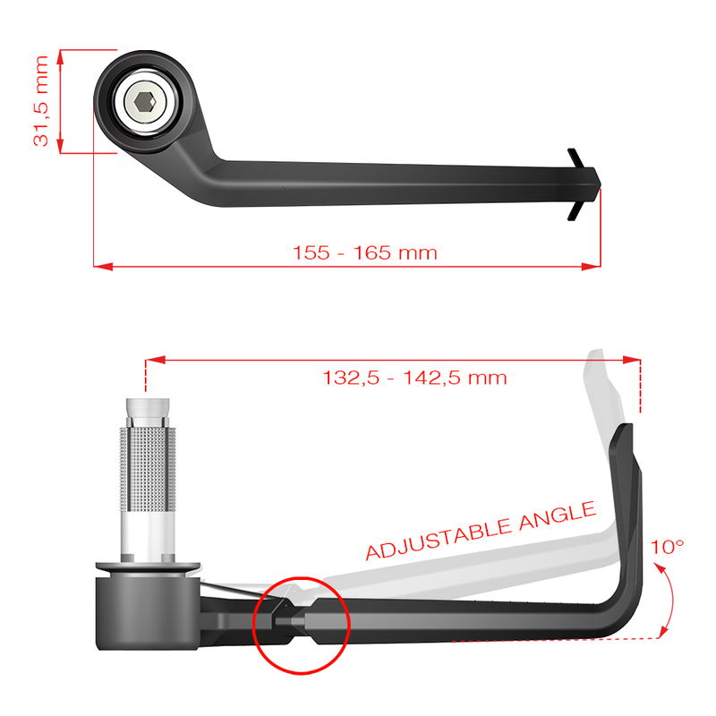 Paraleva Barracuda Lever Pro Tech