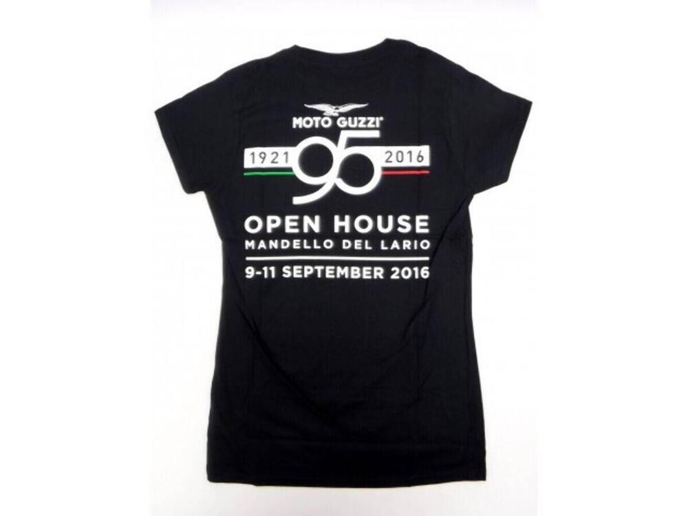 T-shirt donna Open House Moto Guzzi