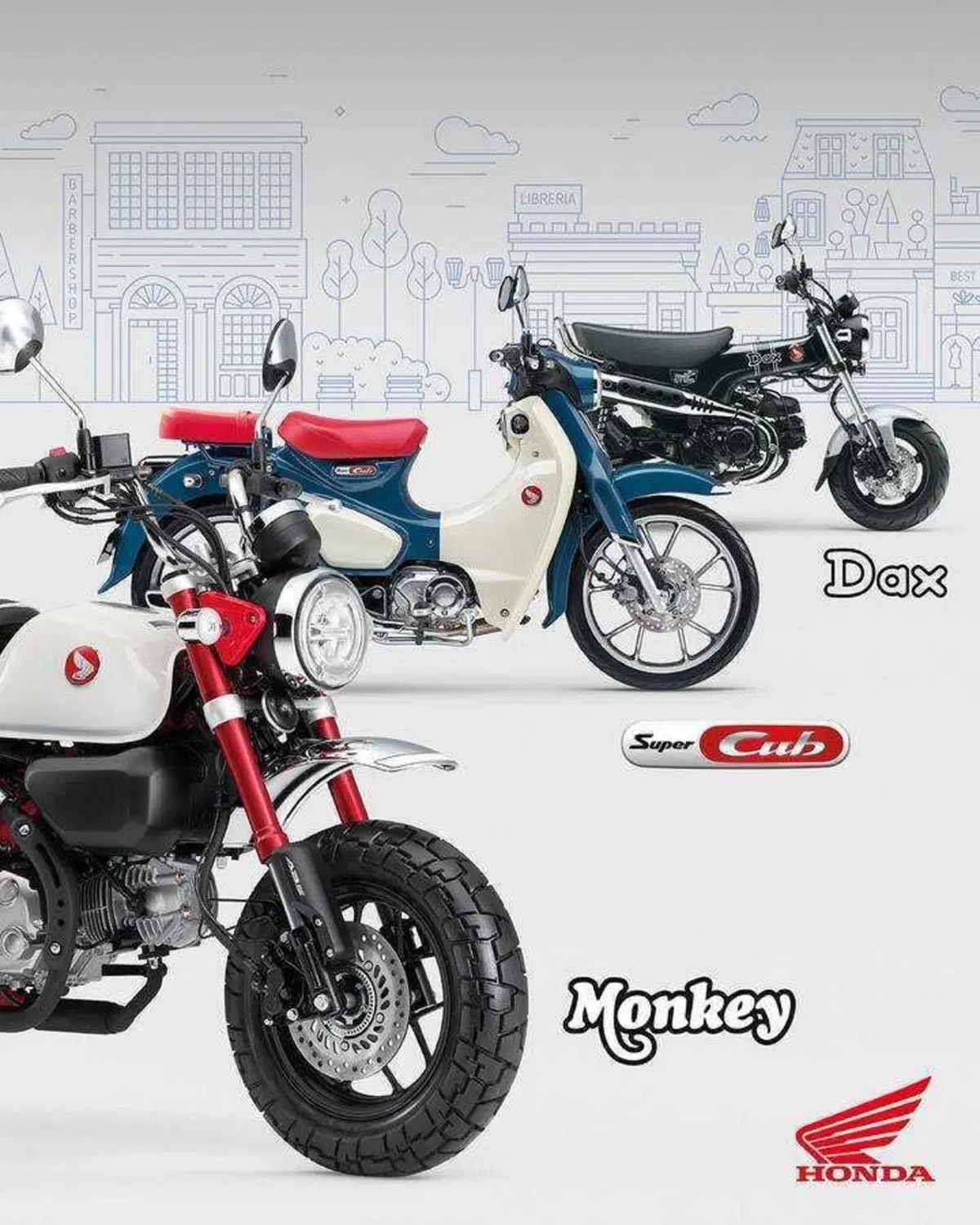 Nuovi colori e Euro 5+ per gli Honda Dax, Monkey e Super Cub C125 (2)