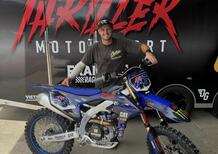 Jack Miller ritira la sua nuova Yamaha... da cross