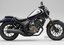 Novità Honda Rebel 250, anche con E-Clutch, ma solo in Giappone 