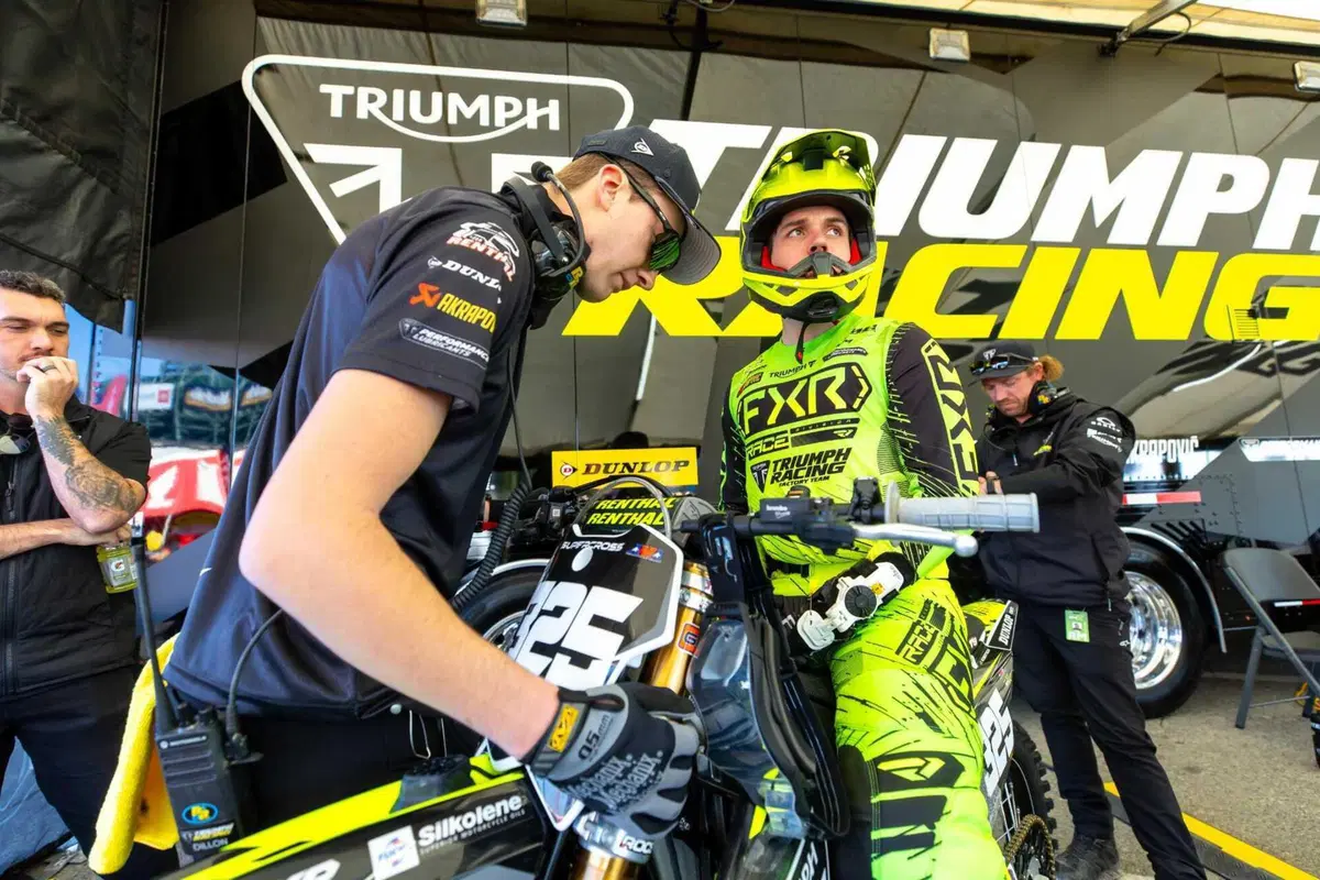 AMA SuperMotocross 2025: GET supporta Triumph al debutto della TF 250-X negli USA (15)