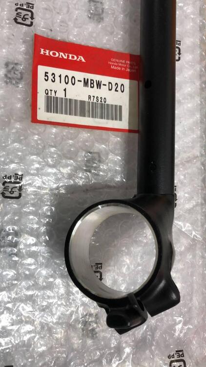 MANUBRIO DESTRO PER HONDA CBR 600 F CODICE53100MBW