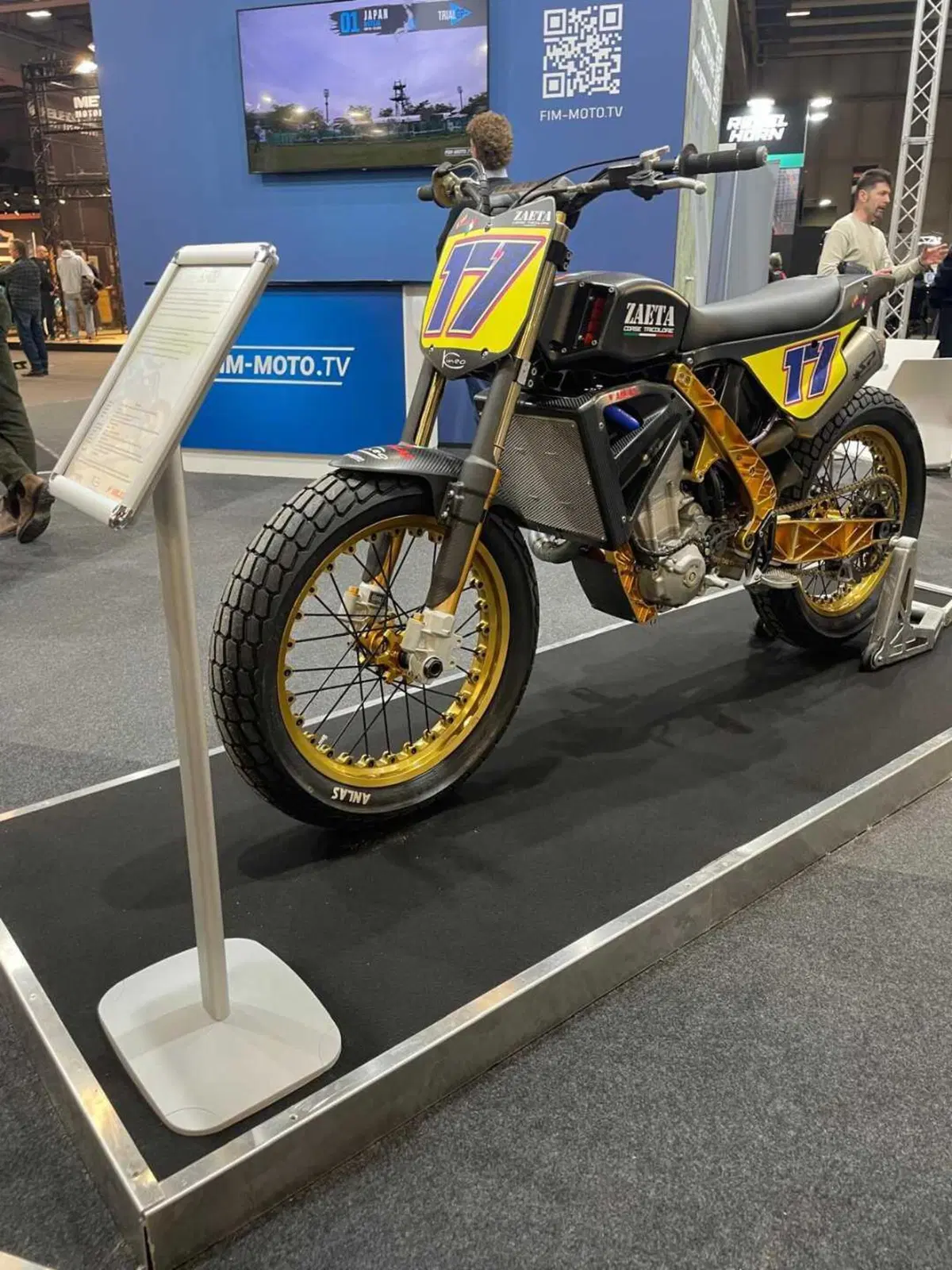 Zaeta DT450 RS, il prototipo made in Italy per il Mondiale Flat Track [GALLERY]