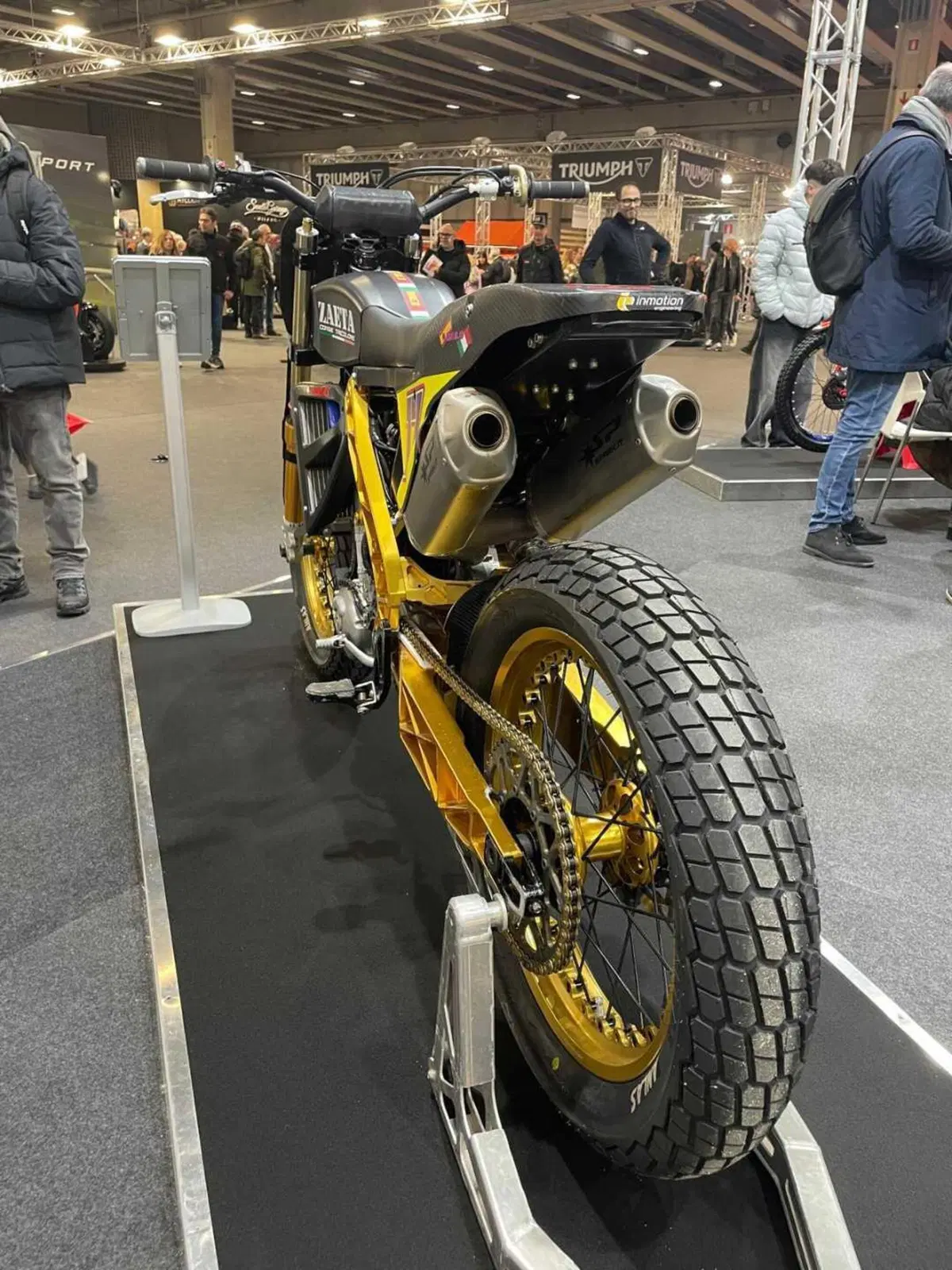 Zaeta DT450 RS, il prototipo made in Italy per il Mondiale Flat Track [GALLERY] (4)