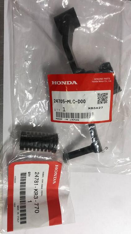 PEDALE CAMBIO PER HONDA TRANSALP 750 CODICE 24705M