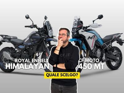 Quale Scelgo? Confrontiamo Royal Enfield Himalayan e CF Moto 450 MT [VIDEO]