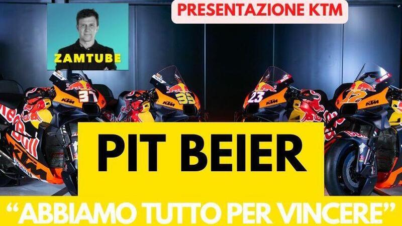 MotoGP 2025 - KTM professa ottimismo per il 2025 [VIDEO]