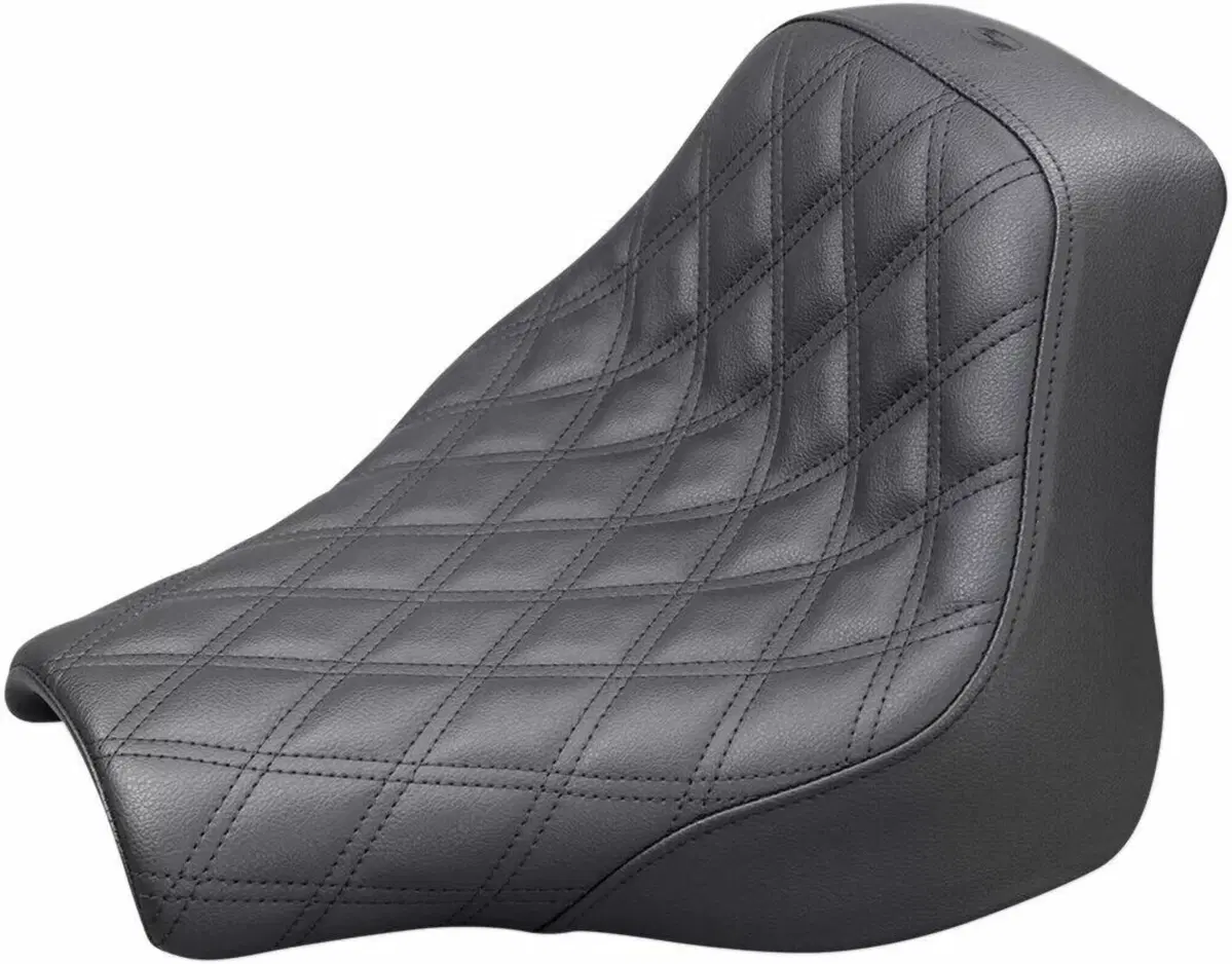 Sella singola nera Saddleman Renegade LS con gel p Saddlemen