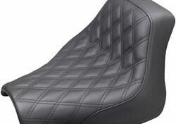 Sella singola nera Saddleman Renegade LS con gel p Saddlemen