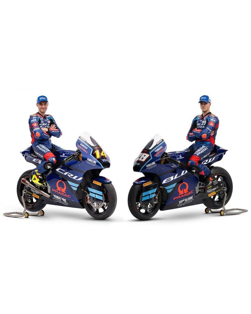 I piloti Tony Arbolino e Izan Guevara sulla Moto2