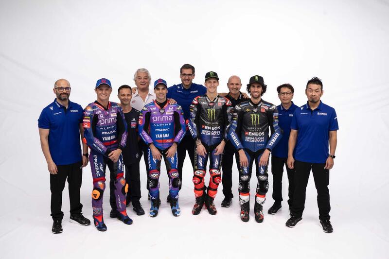 MotoGP 2025. Presentazione dei team Yamaha e Pramac: &quot;Il V4? Forse come wild card con Augusto Fernandez&quot; - LIVE [VIDEO E GALLERY]