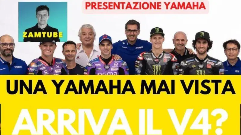 MotoGP 2025 - Yamaha: arriva il V4? [VIDEO]