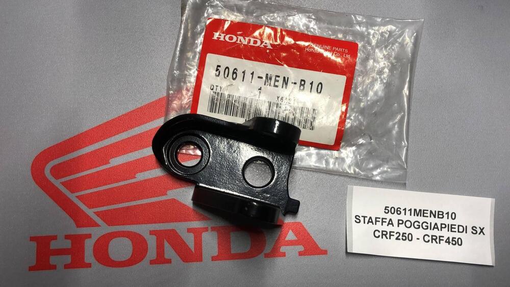 STAFFA POGGIAPIEDI SX HONDA CRF 250 E 450 CODICE 5