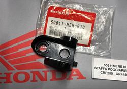 STAFFA POGGIAPIEDI SX HONDA CRF 250 E 450 CODICE 5