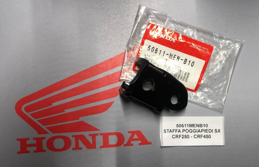 STAFFA POGGIAPIEDI SX HONDA CRF 250 E 450 CODICE 5 (2)