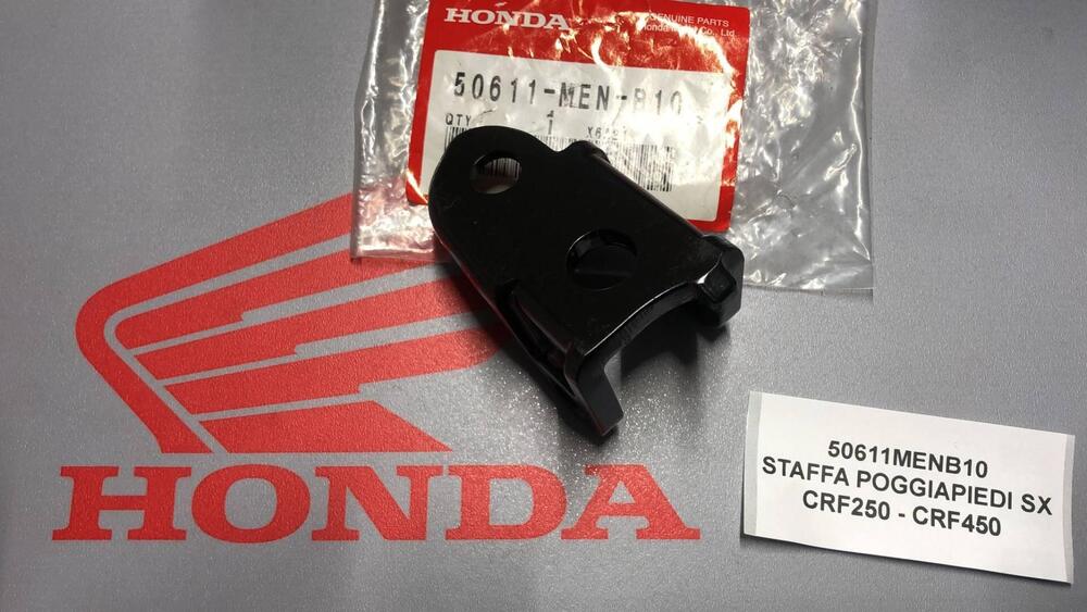 STAFFA POGGIAPIEDI SX HONDA CRF 250 E 450 CODICE 5 (3)