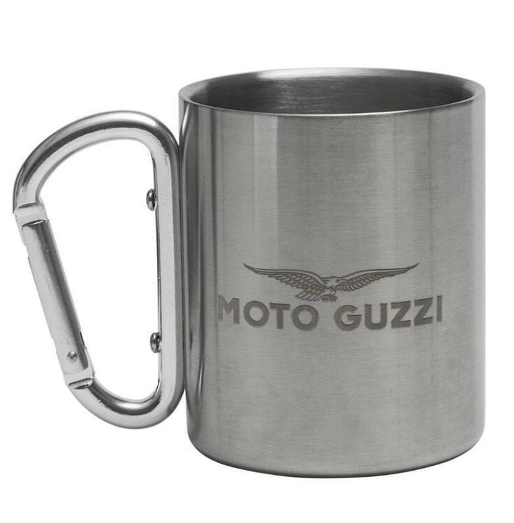 Tazza in acciaio Moto Guzzi